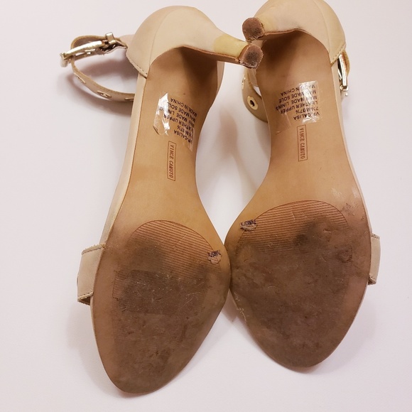 VINCE CAMUTO VP-Calisa Studed Ankle Strap Sandals - Picture 7 of 8